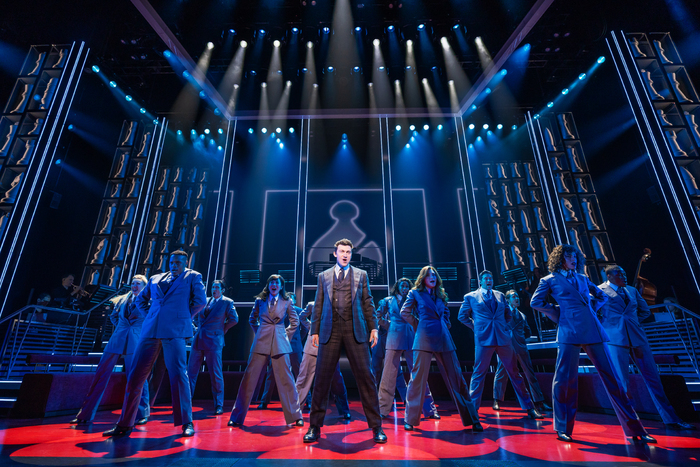 Photos: See Aaron Tveit, Lea Michele & Nicholas Christopher in CHESS on Broadway Image