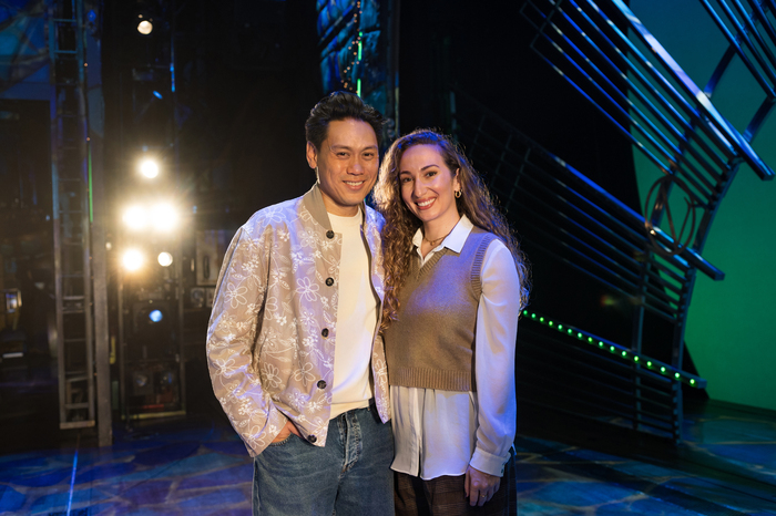 Photos: Jon M. Chu Visits The Company of WICKED in the West End Image