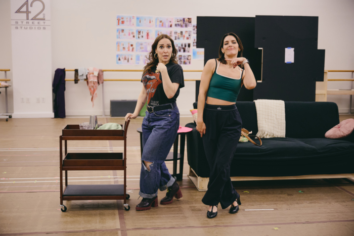 Photos: Jessica Vosk and Kelli Barrett in Rehearsals for BEACHES on Broadway Image