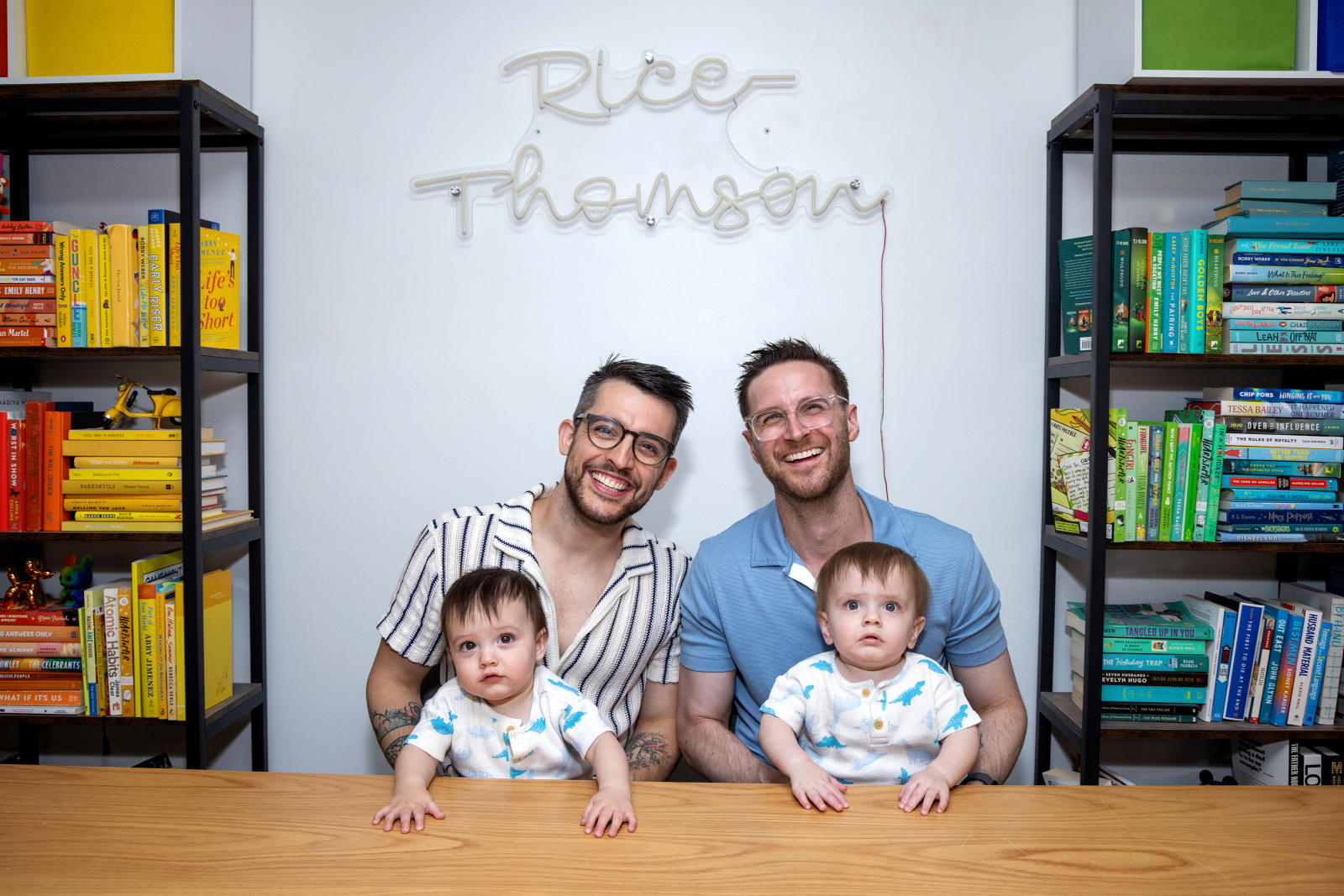 Christopher and Clay Rice-Thomson Met on Tour, Fell in Love, Got Married — and Now They’re Dads Image