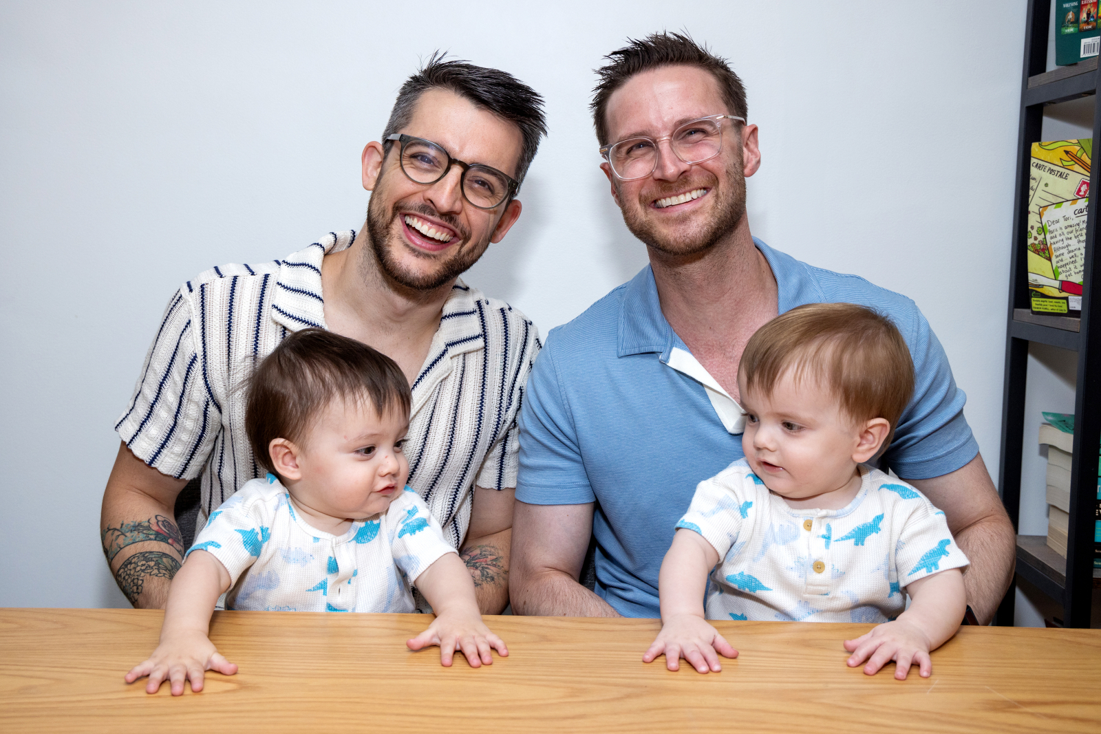 Christopher and Clay Rice-Thomson Met on Tour, Fell in Love, Got Married — and Now They’re Dads Image
