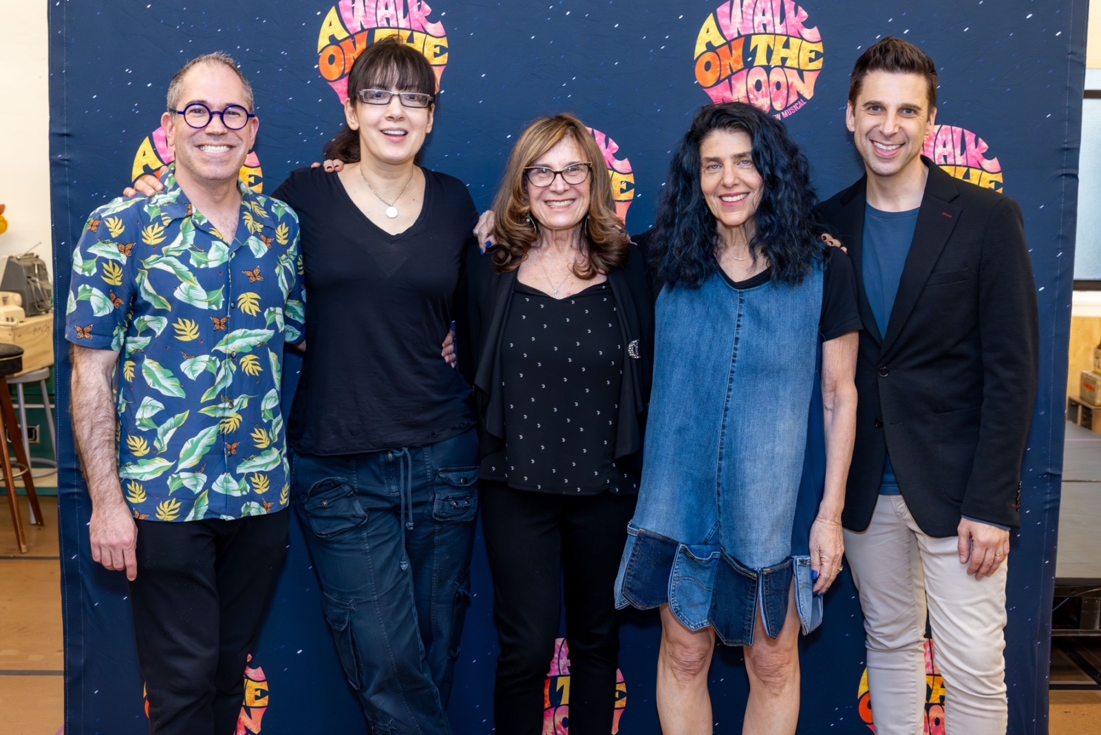 Photos: A WALK ON THE MOON Cast Meets the Press Image