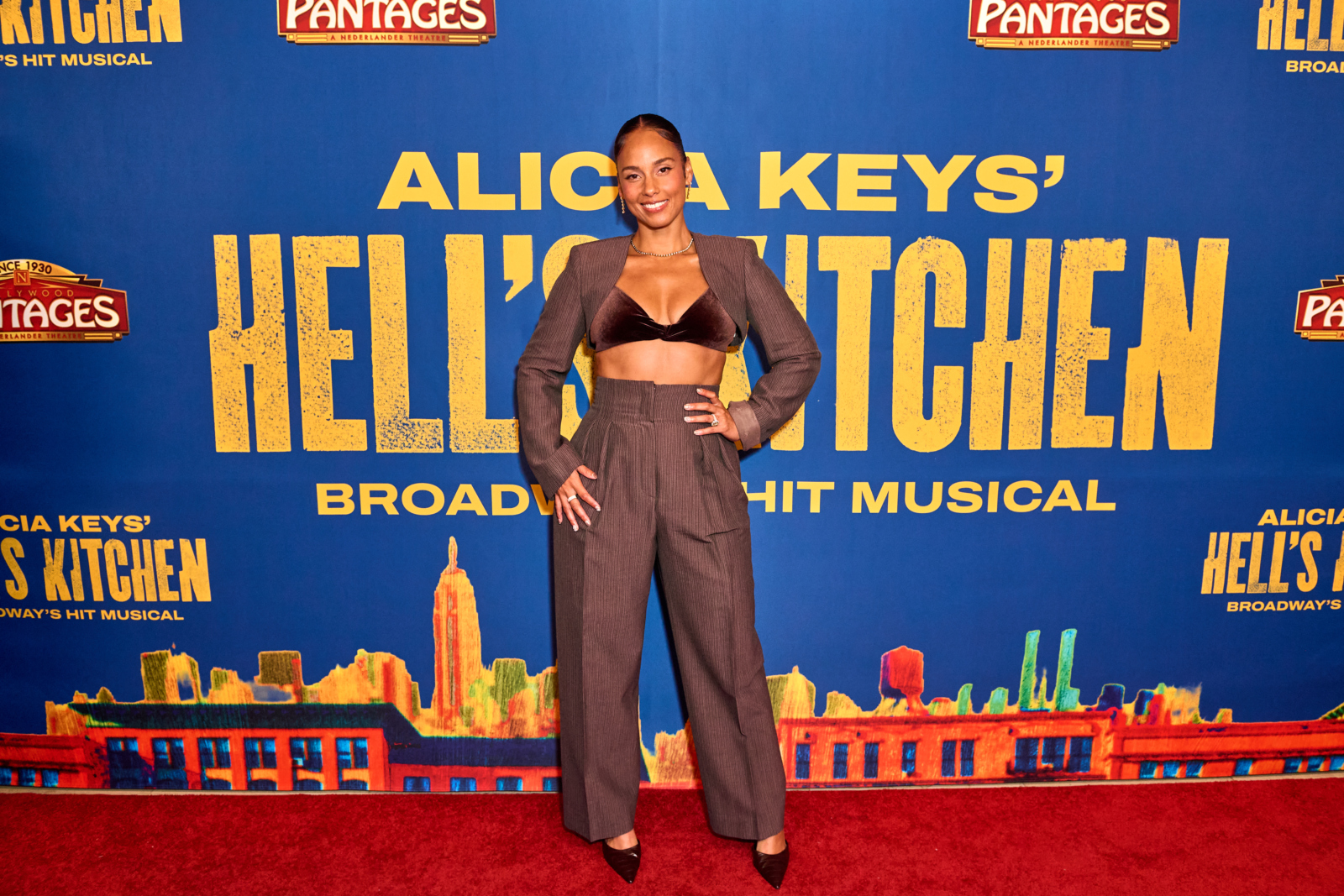 Photos: Alicia Keys Attends HELL'S KITCHEN National Tour Opening Image