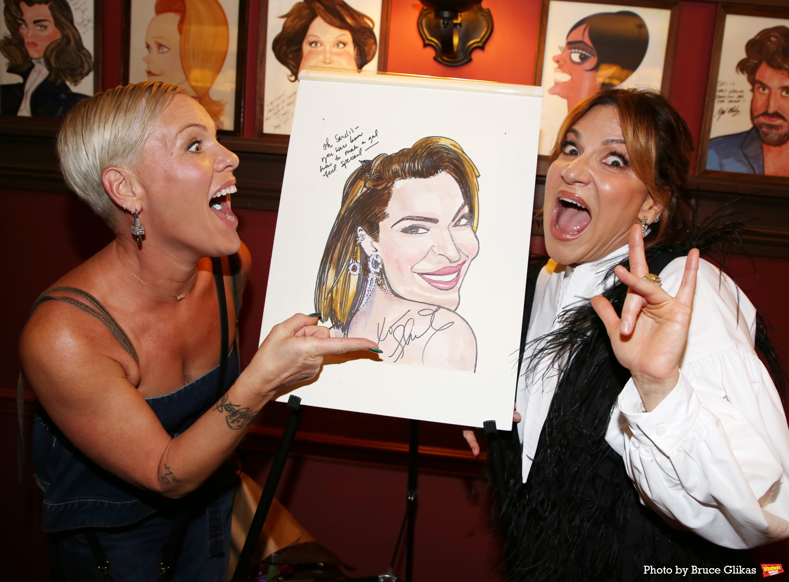 Photos: THE LOST BOYS' Shoshana Bean Receives Portrait at Sardi's Image