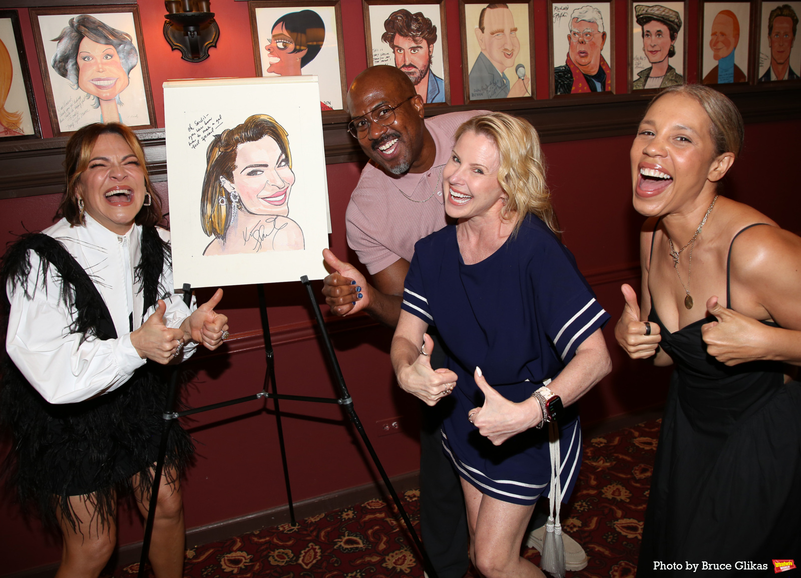 Photos: THE LOST BOYS' Shoshana Bean Receives Portrait at Sardi's Image