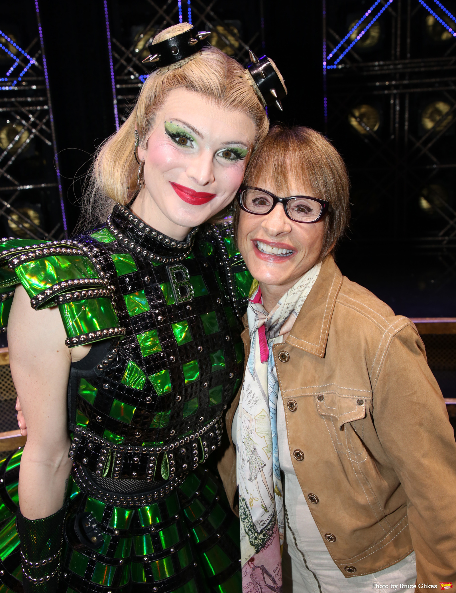 Photos: Patti LuPone, Joe Locke and Tobie Donovan visit SIX THE MUSICAL on Broadway Image