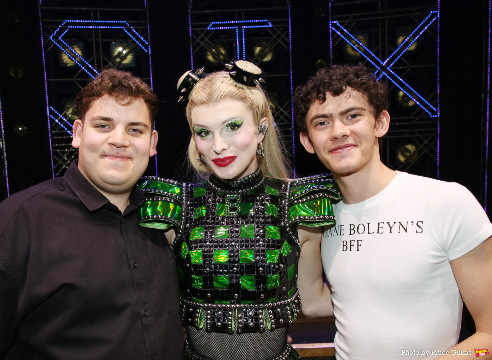 Photos: Patti LuPone, Joe Locke and Tobie Donovan visit SIX THE MUSICAL on Broadway Image