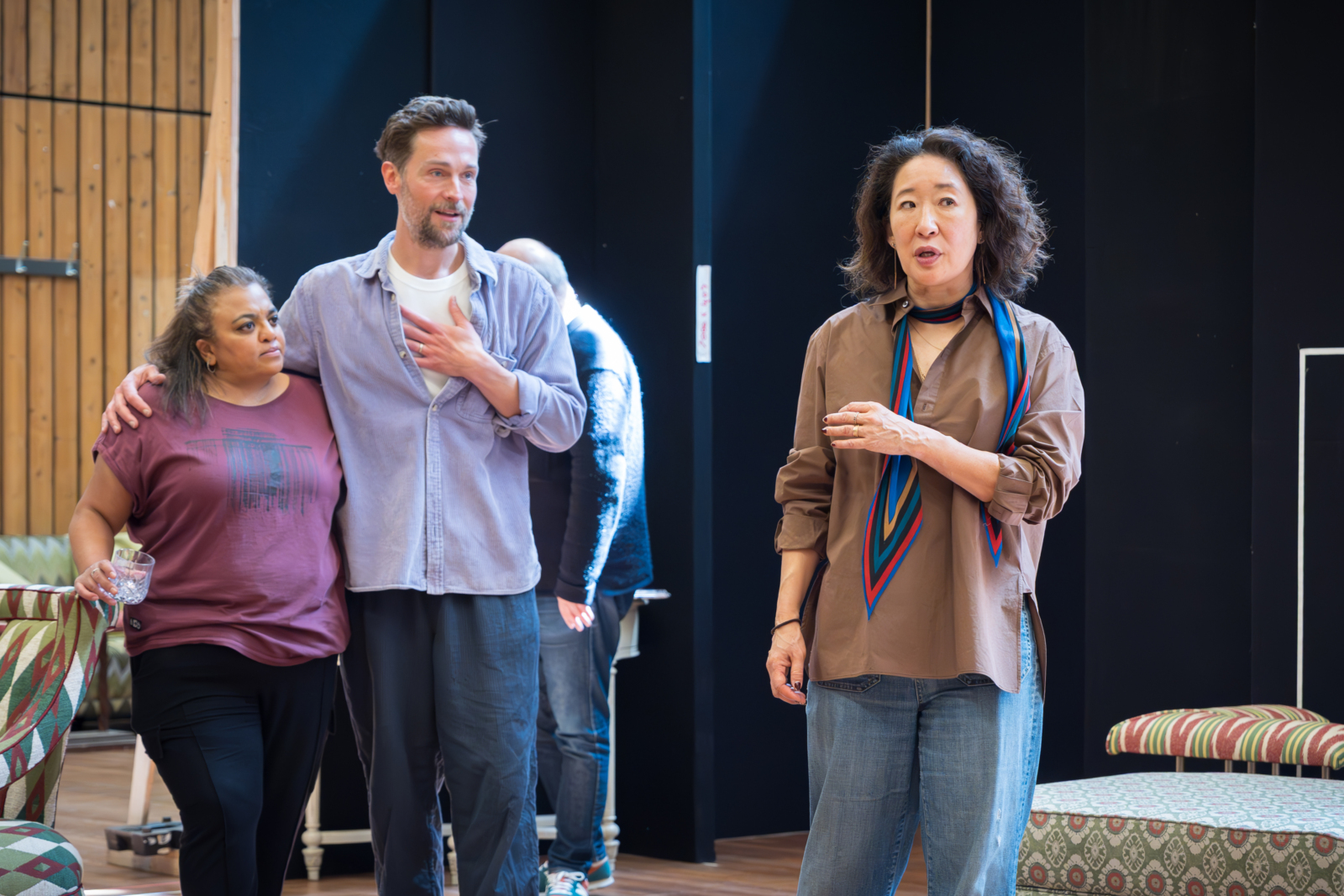 Photos: Sandra Oh and More in Rehearsal For THE MISANTHROPE at the National Theatre Image