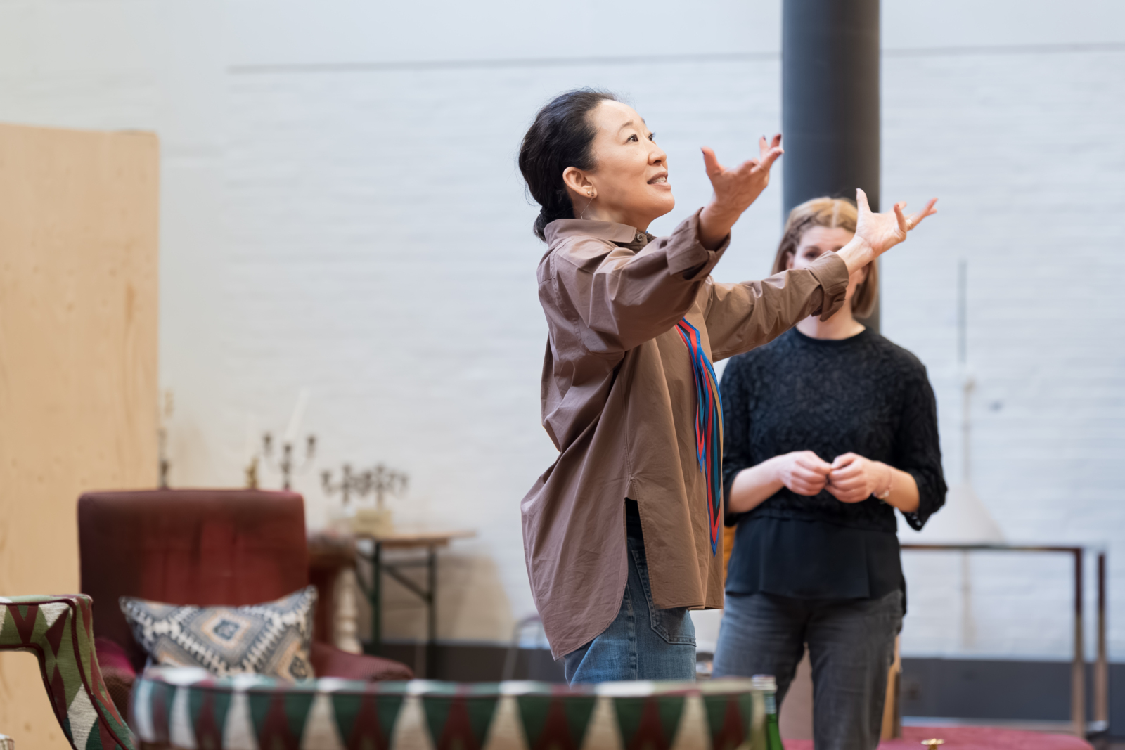 Photos: Sandra Oh and More in Rehearsal For THE MISANTHROPE at the National Theatre Image
