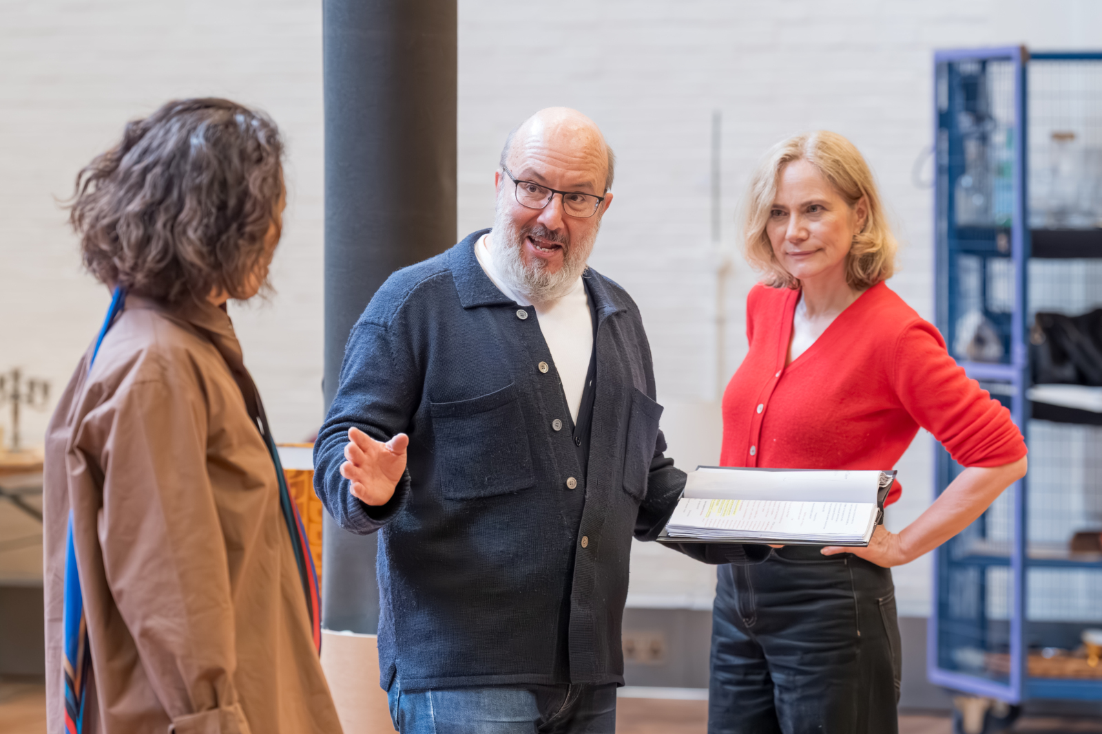 Photos: Sandra Oh and More in Rehearsal For THE MISANTHROPE at the National Theatre Image