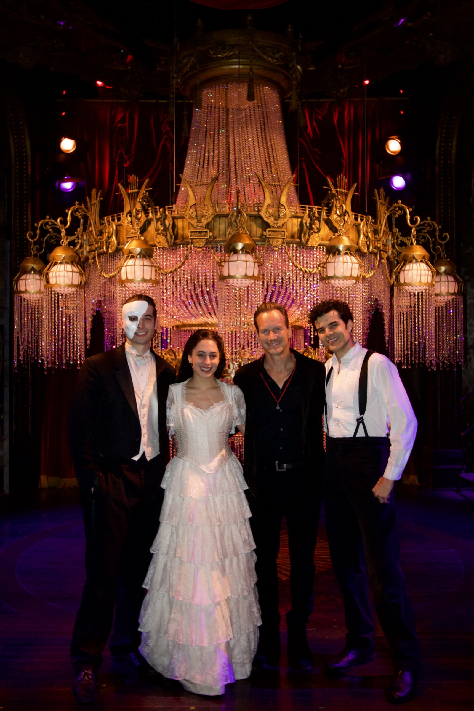 Photos: PHANTOM Film Star Patrick Wilson Visits MASQUERADE Off-Broadway Image