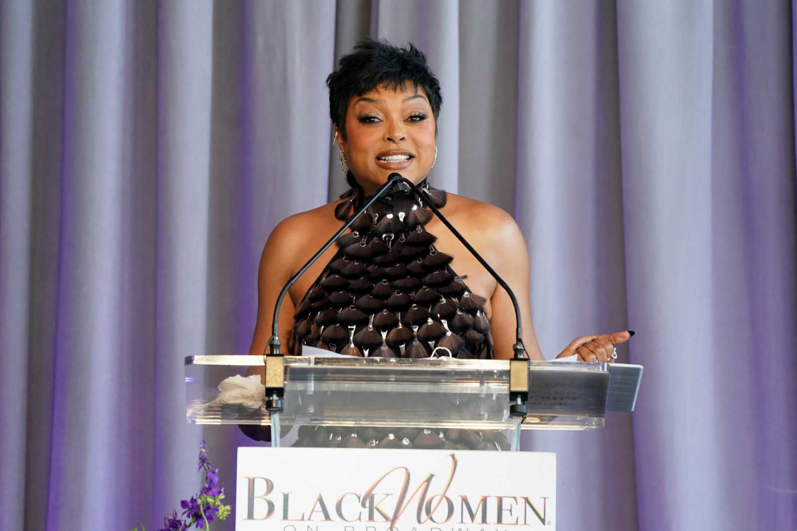 Photos: Taraji P. Henson, Ayo Edebiri and More Attend the 5th Annual BLACK WOMEN ON BROADWAY AWARDS Image
