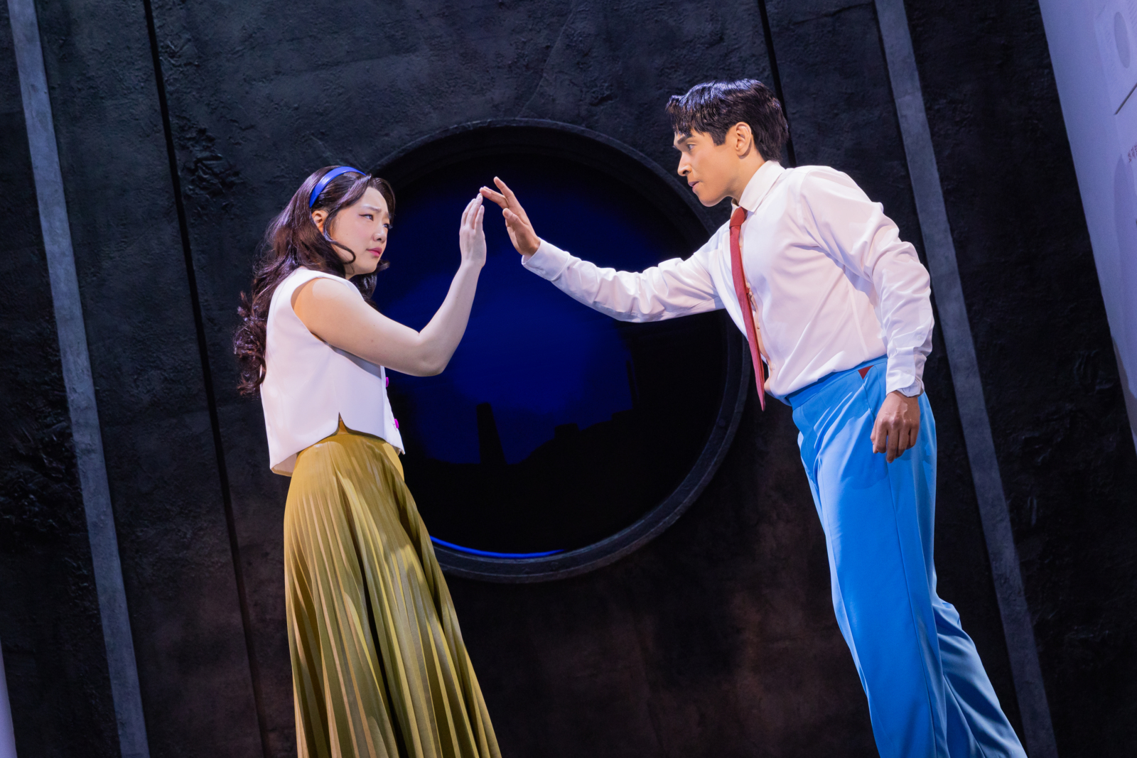 Photos: Zachary Noah Piser and Hannah Kevitt in MAYBE HAPPY ENDING Image