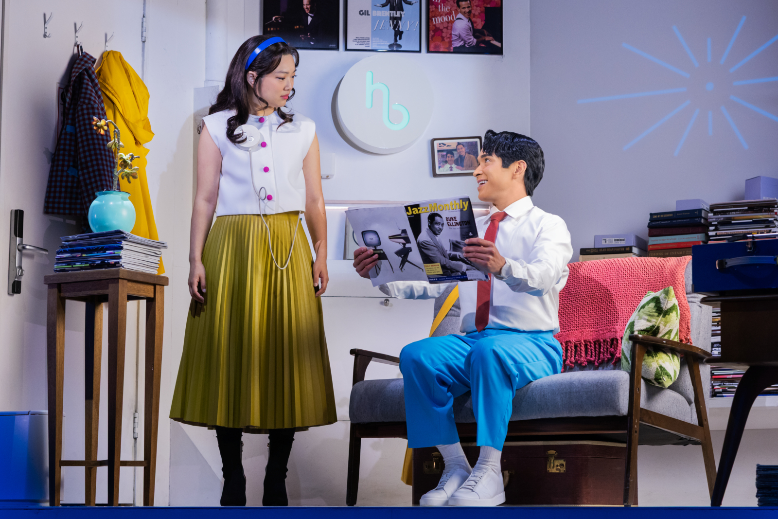 Photos: Zachary Noah Piser and Hannah Kevitt in MAYBE HAPPY ENDING Image