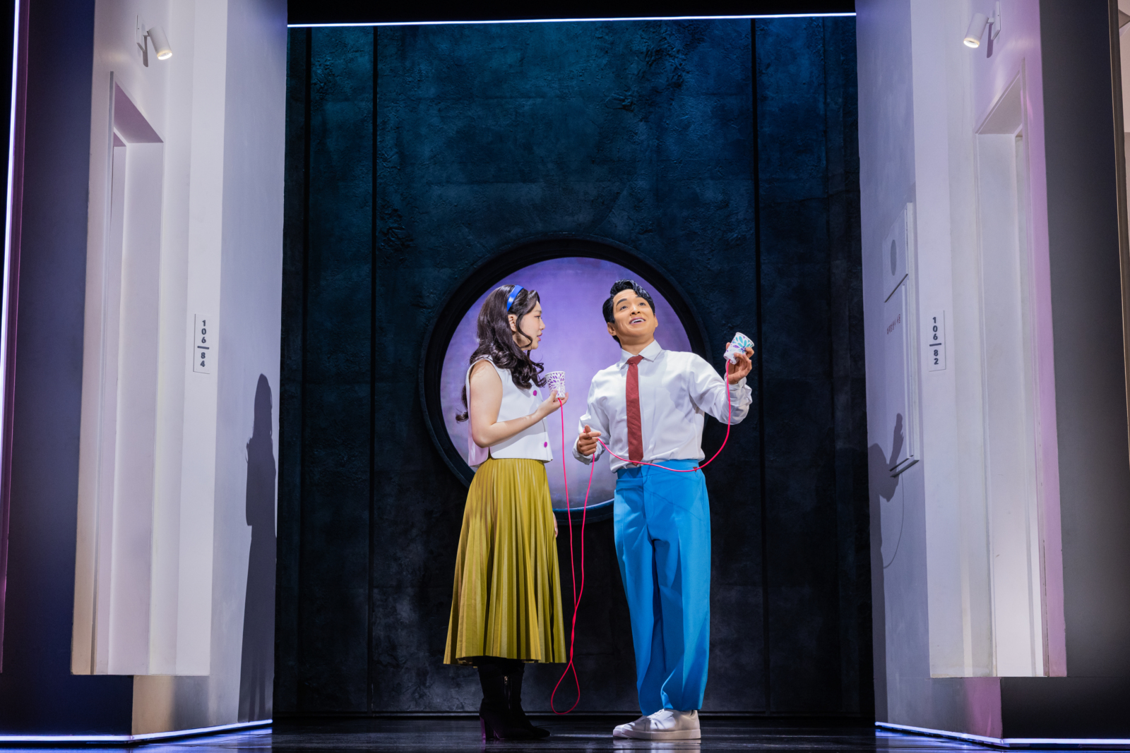 Photos: Zachary Noah Piser and Hannah Kevitt in MAYBE HAPPY ENDING Image