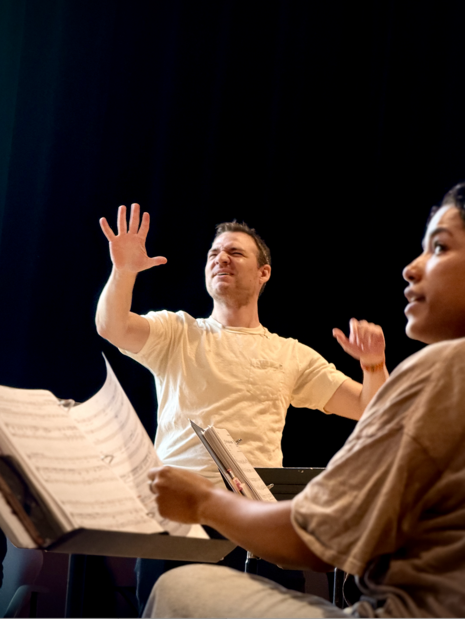 Photos: In Rehearsals for ASL and Spoken English ELEPHANT SHOES World Premiere Image