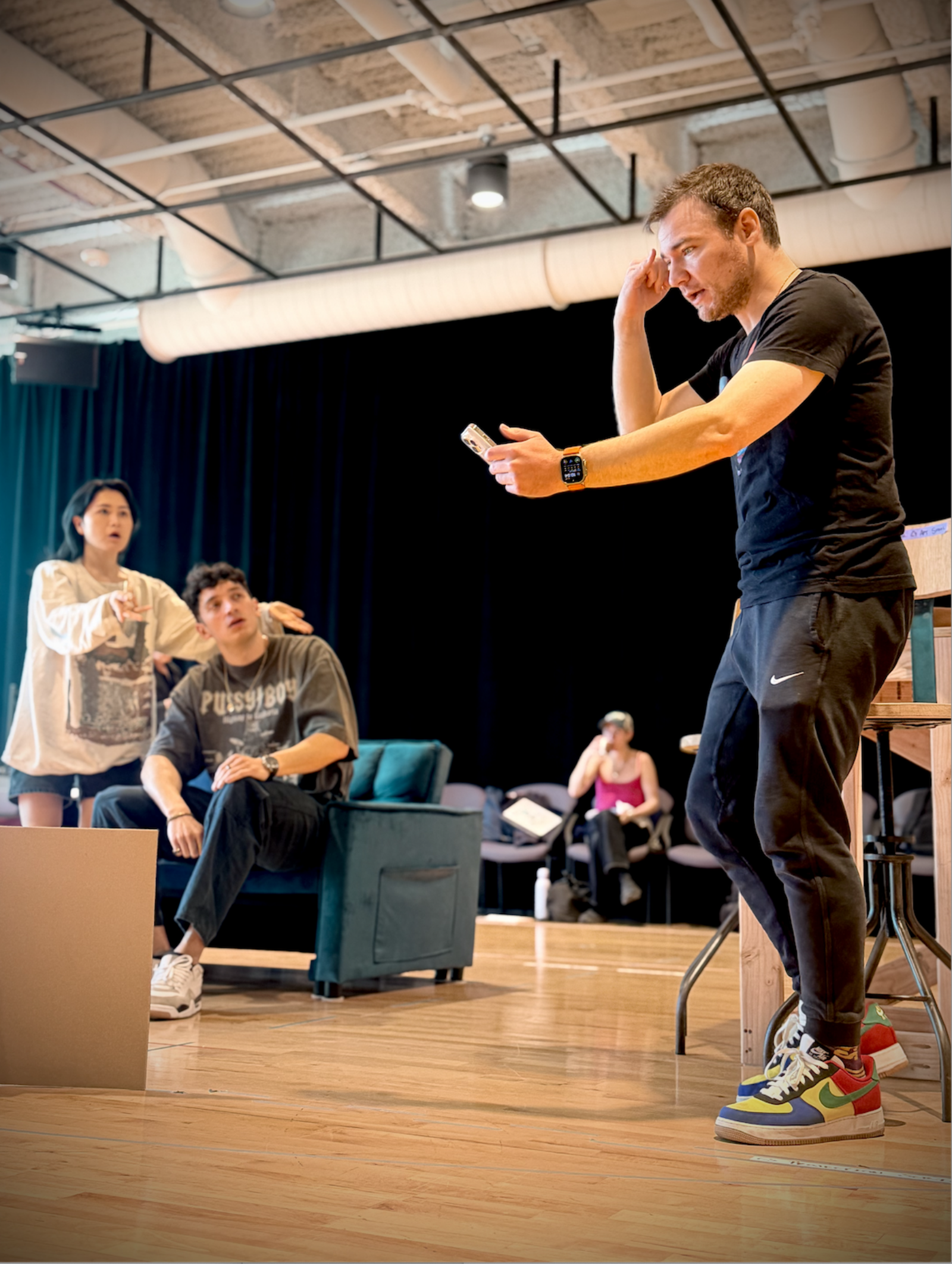 Photos: In Rehearsals for ASL and Spoken English ELEPHANT SHOES World Premiere Image
