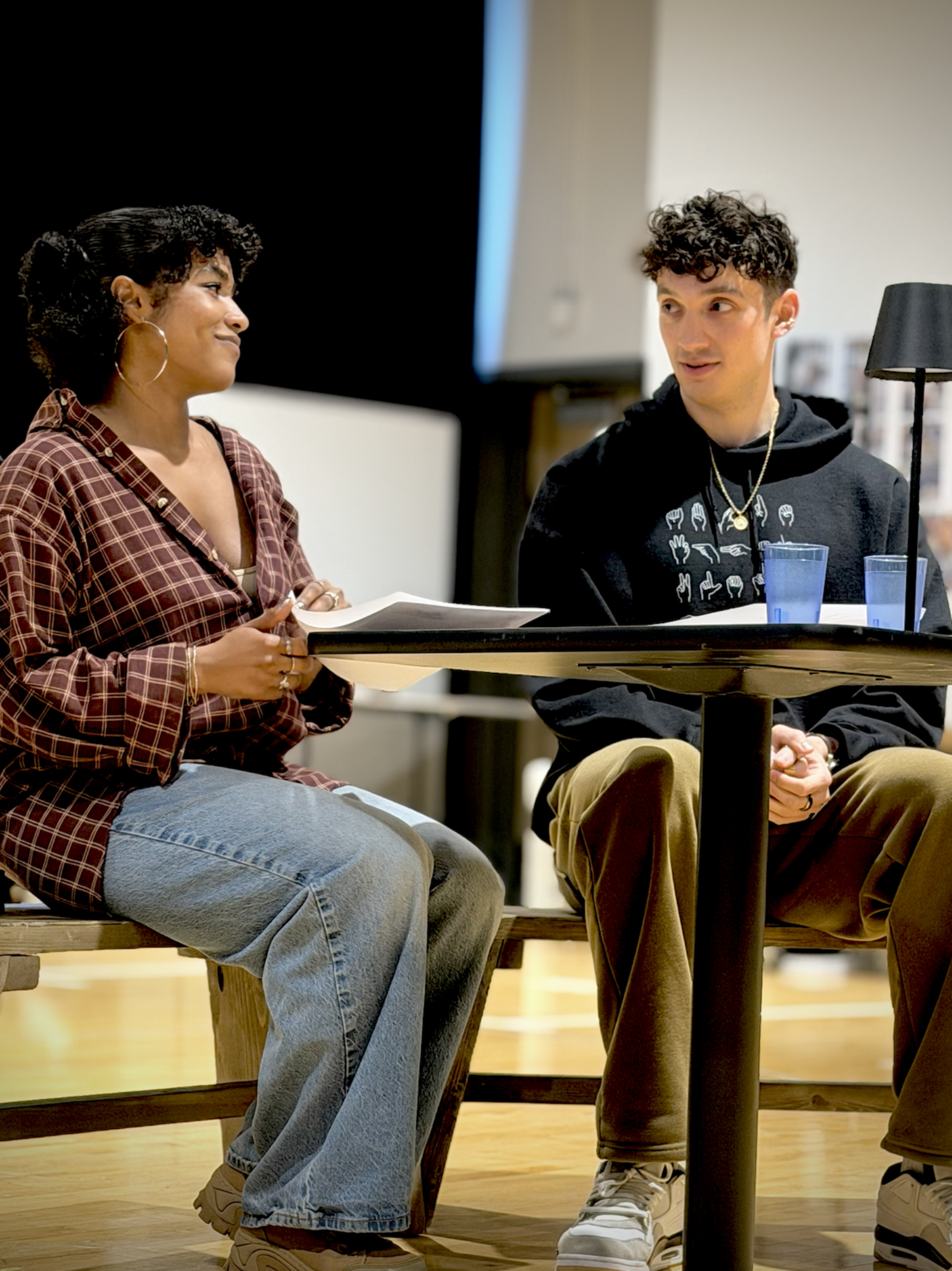 Photos: In Rehearsals for ASL and Spoken English ELEPHANT SHOES World Premiere Image
