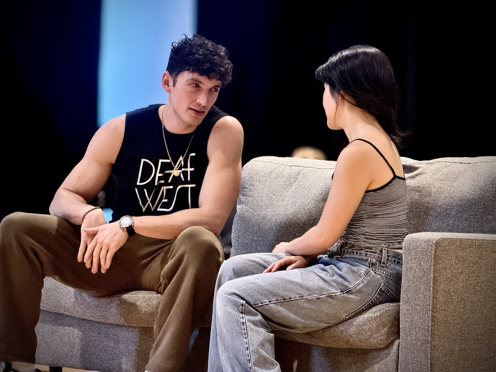 Photos: In Rehearsals for ASL and Spoken English ELEPHANT SHOES World Premiere Image