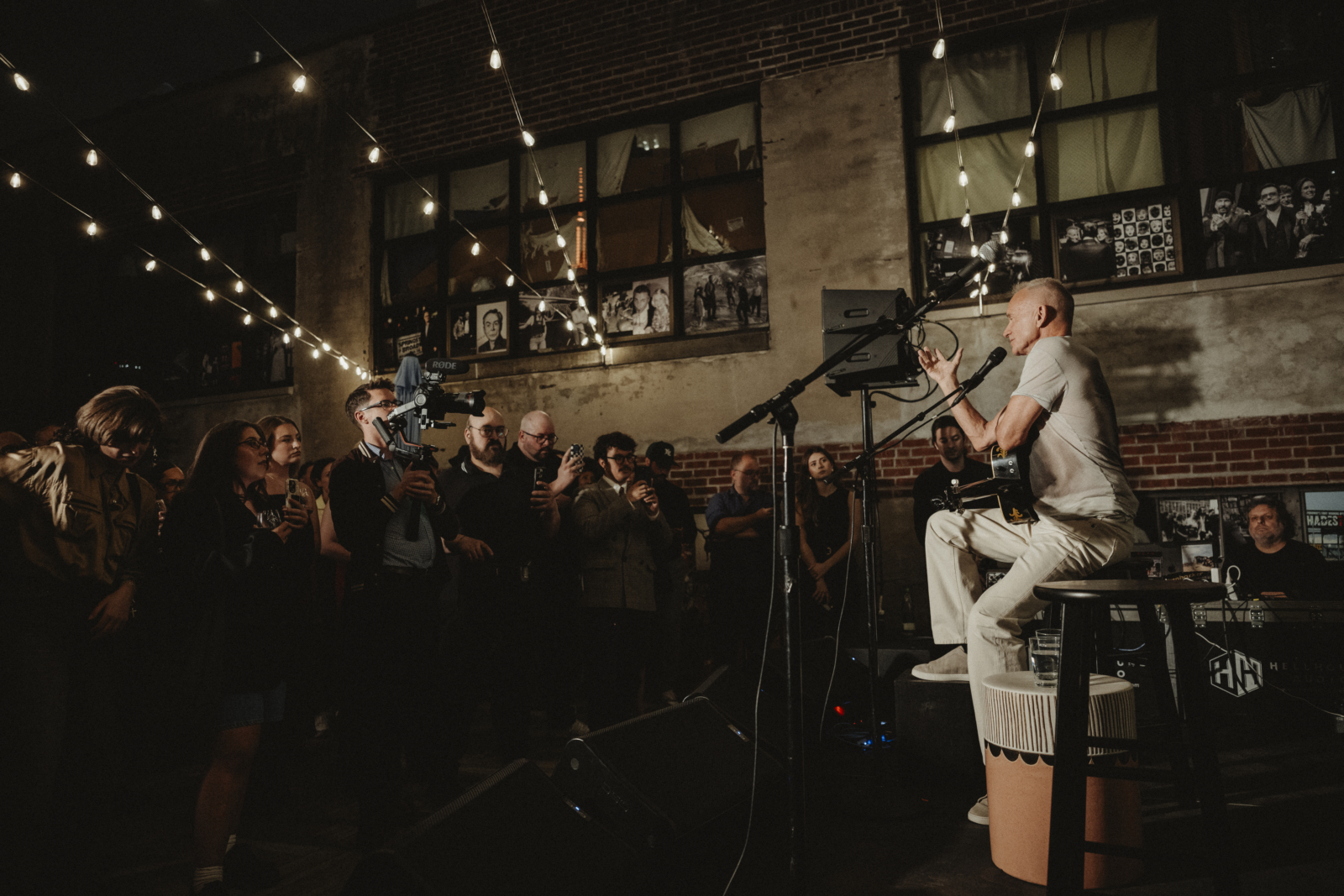 Photos: Sting and Shaggy Perform for the Broadway Community to Celebrate THE LAST SHIP Image