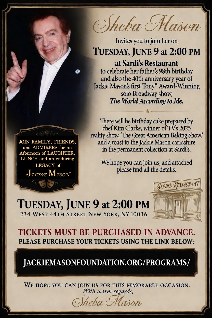 Jackie Mason Impersonation Contest and Birthday Party in NYC Image
