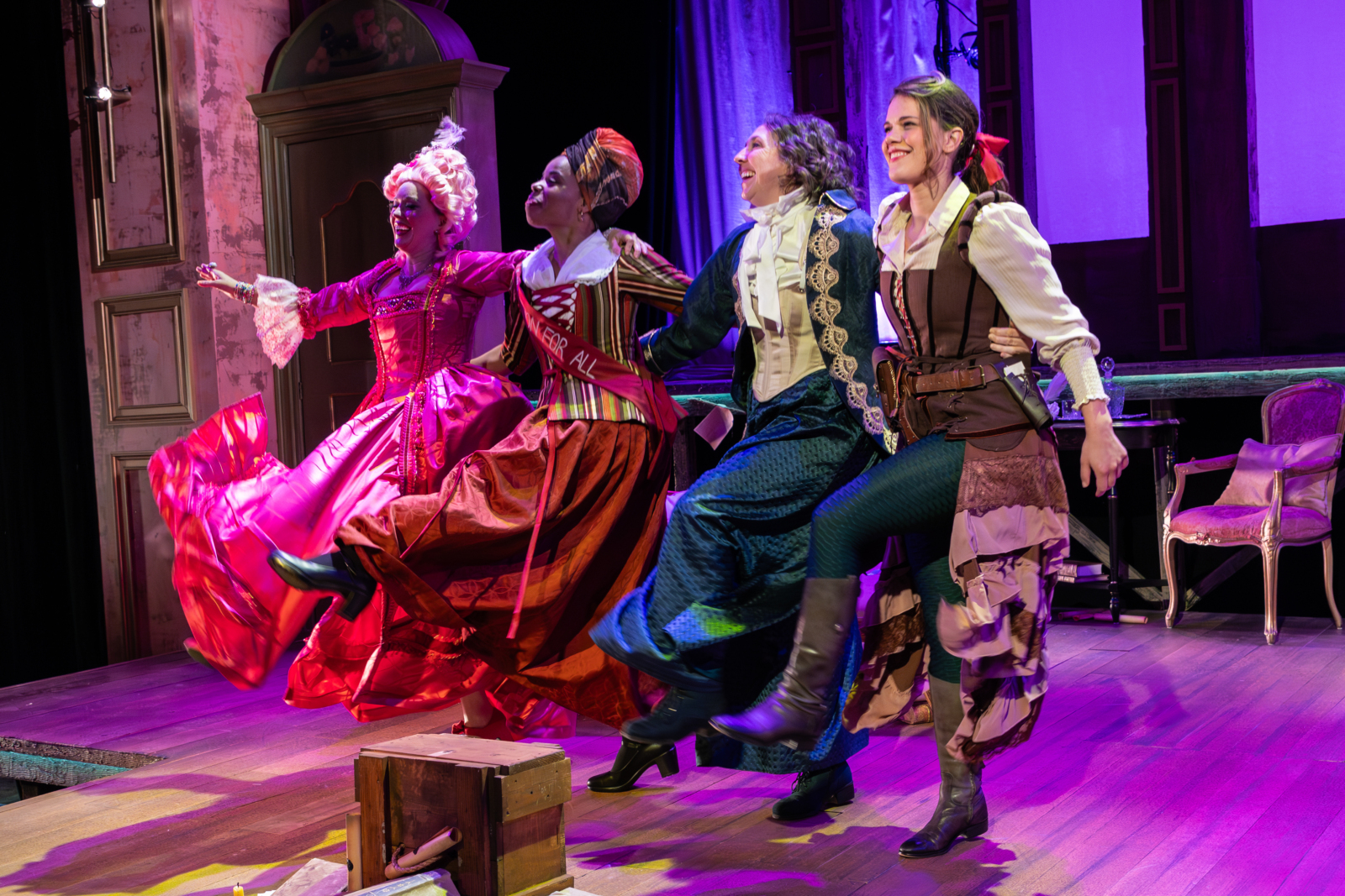 Photos: THE REVOLUTIONISTS at Theatrical Outfit Image