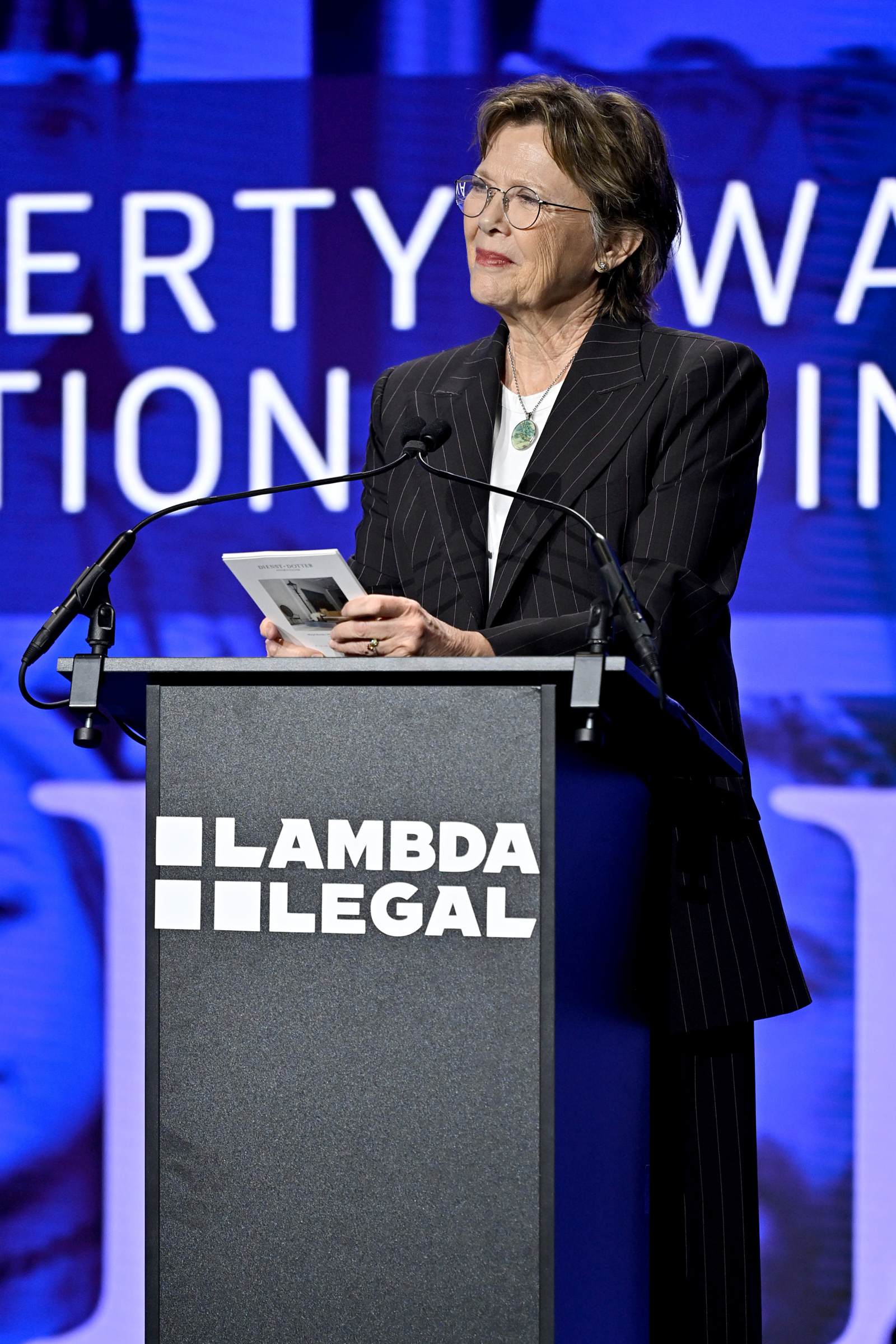 Photos: Inside the 2026 Liberty Awards National Dinner with Annette Bening, Cherry Jones, & More Image