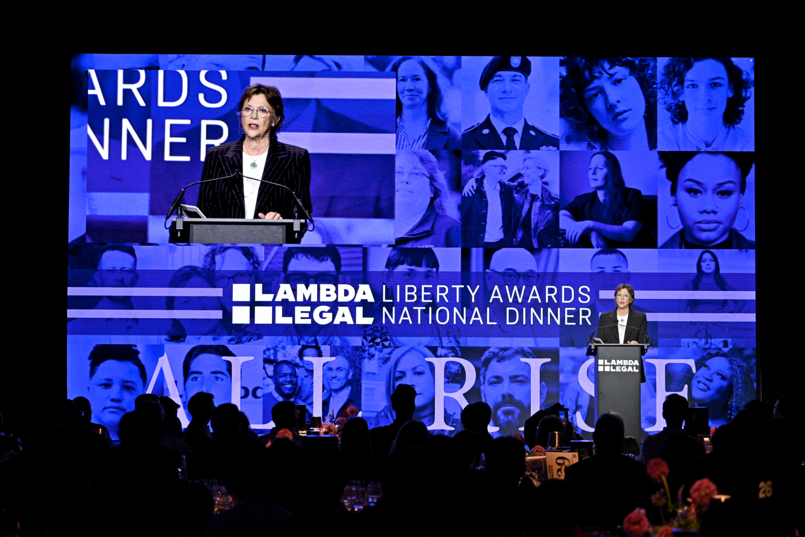 Photos: Inside the 2026 Liberty Awards National Dinner with Annette Bening, Cherry Jones, & More Image