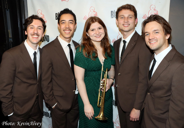 Photos: The Bean Tones Harmonize at Birdland Image