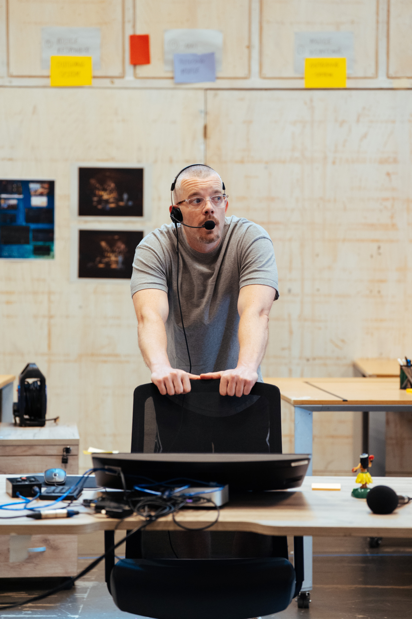 Photos: THE GUILTY In Rehearsal At the Donmar Warehouse Image