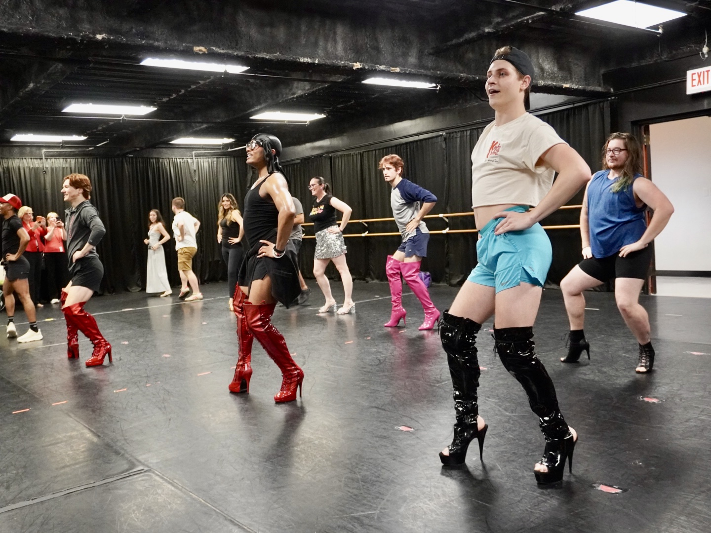 Interview/Feature: KINKY BOOTS' Dancing in Heels Workshop Image