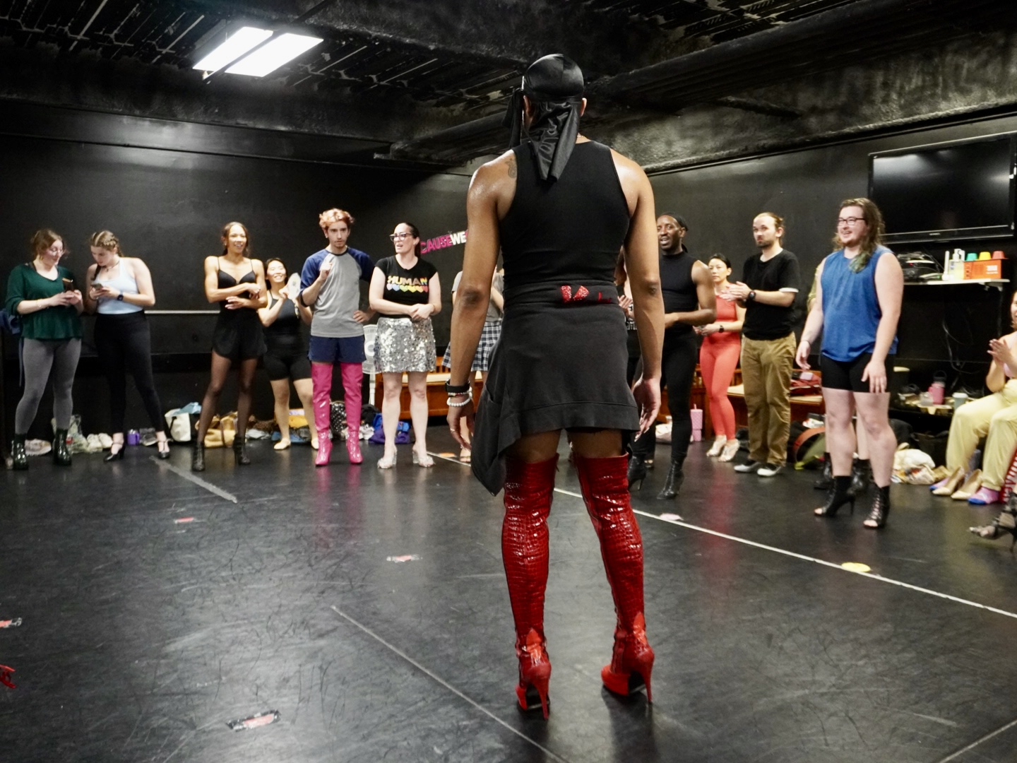 Interview/Feature: KINKY BOOTS' Dancing in Heels Workshop Image