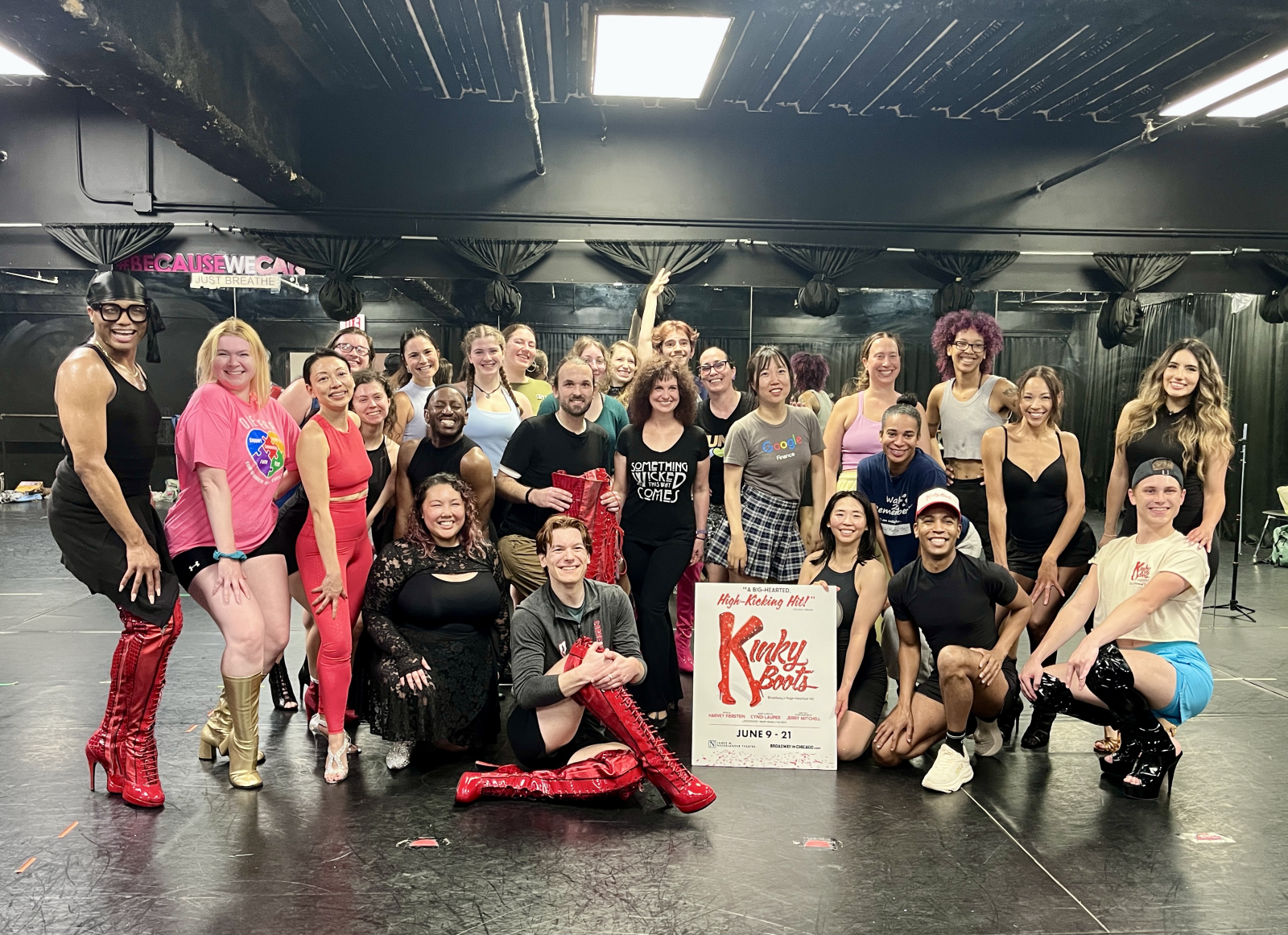 Interview/Feature: KINKY BOOTS' Dancing in Heels Workshop Image