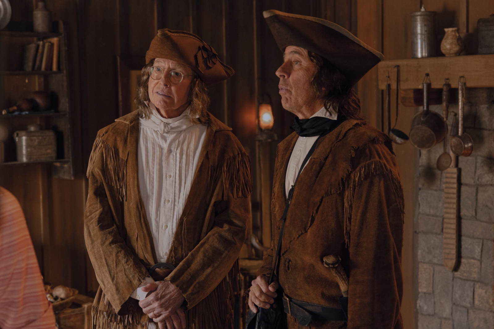 Video/Photos: Lin-Manuel Miranda, Jane Krakowski, & More in Trailer for Larry David Historical Comedy Image