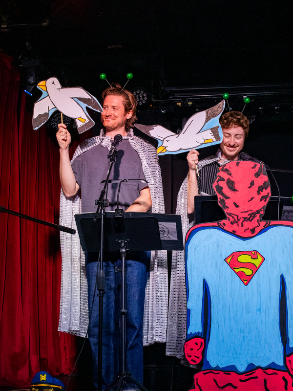 Photos: COMICS READING COMICS Perform Sold Out Preview Show Image