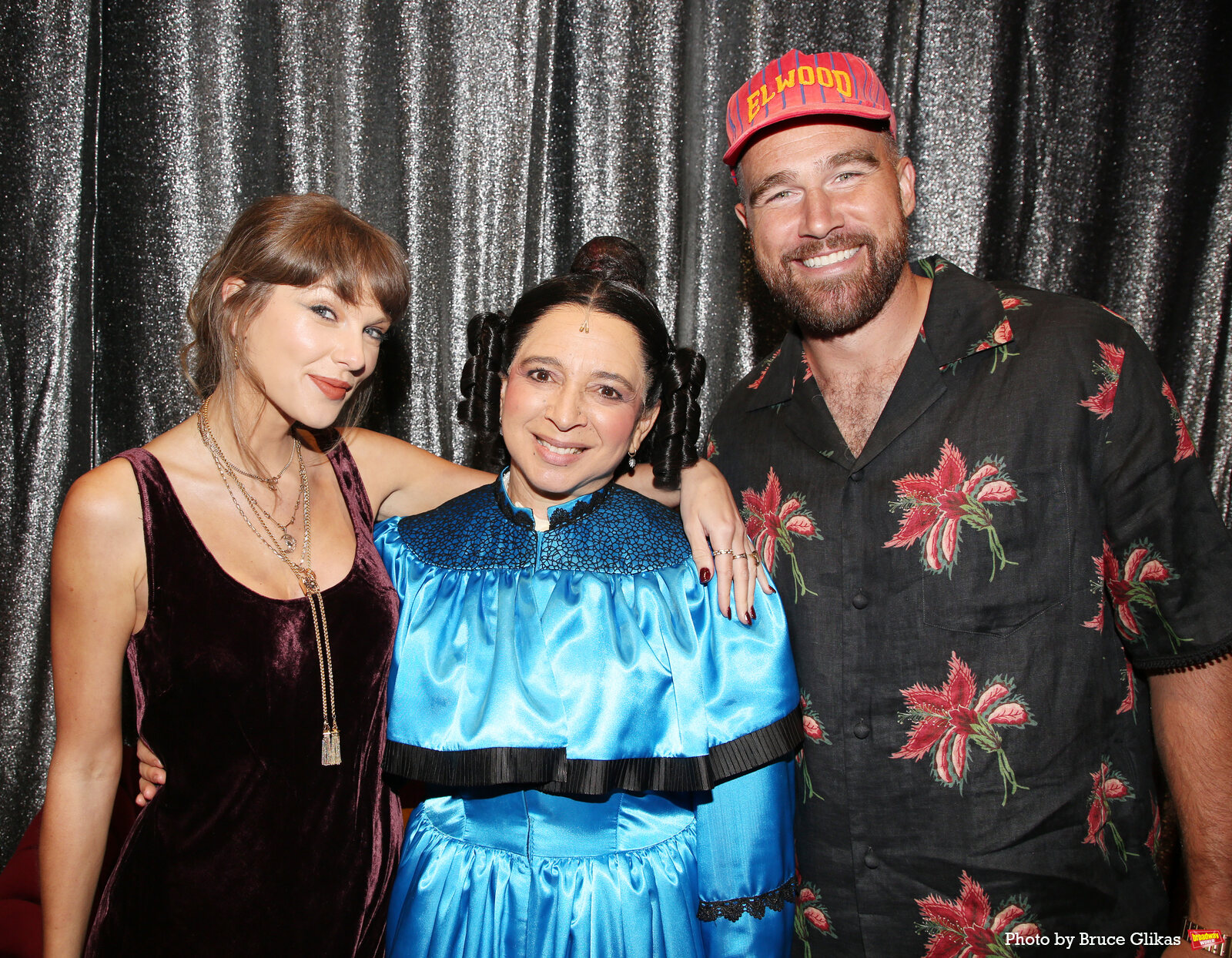 Photos: Taylor Swift and Travis Kelce Visit OH, MARY! on Broadway Image
