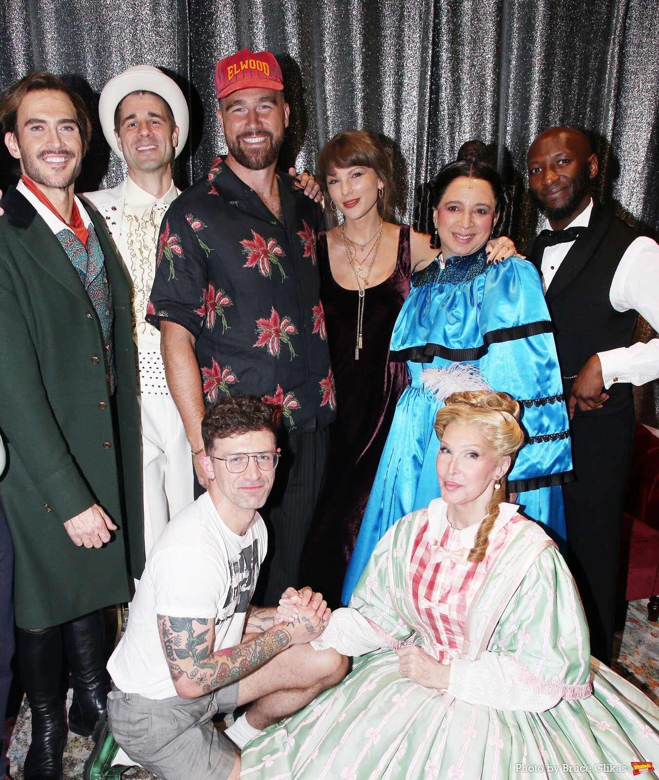 Photos: Taylor Swift and Travis Kelce Visit OH, MARY! on Broadway Image