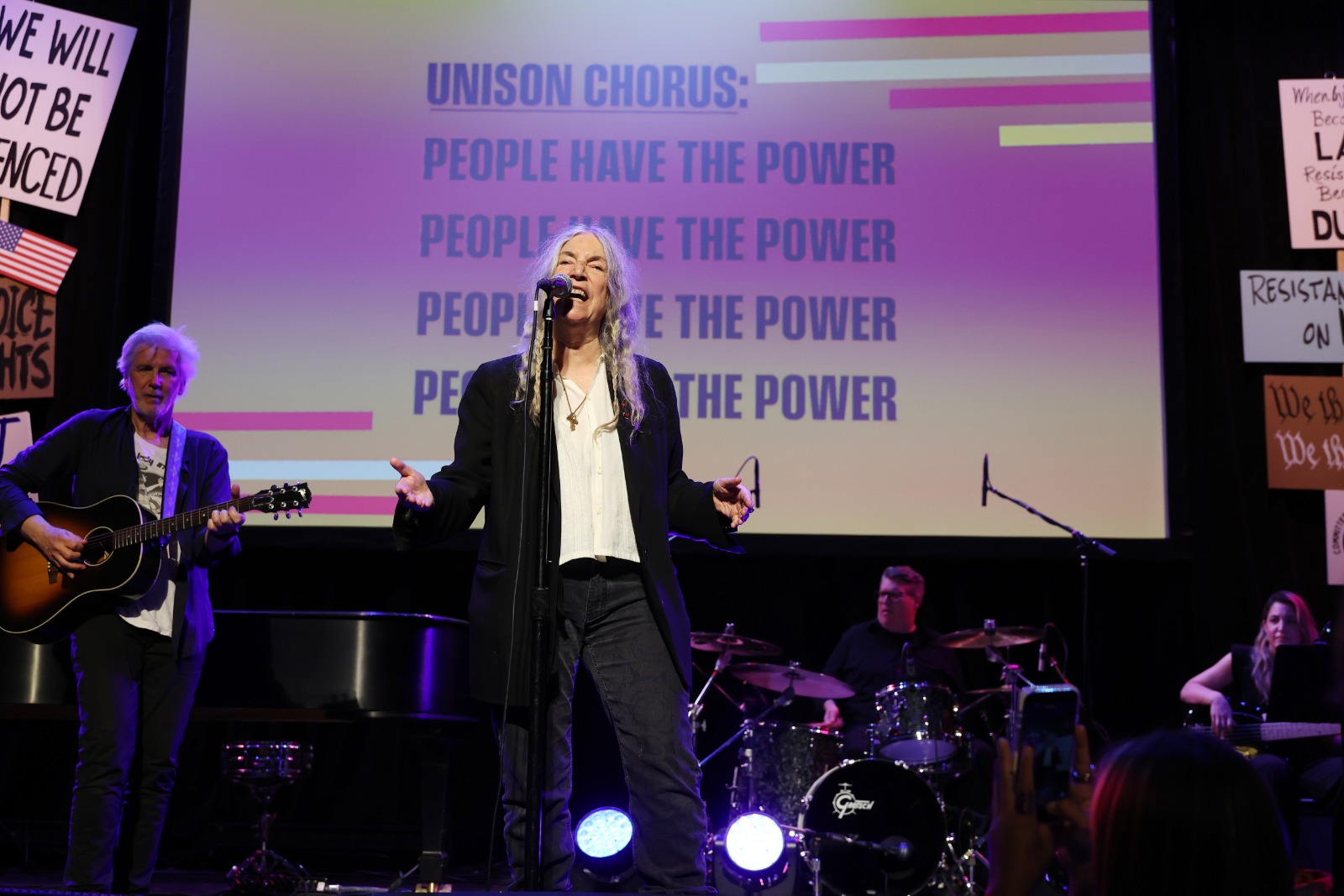 Photos/Videos: Broadway Inspirational Voices, Kayla Davion, Jenn Colella & More at RISE UP, SING OUT: A CONCERT FOR THE FIRST AMENDMENT Image