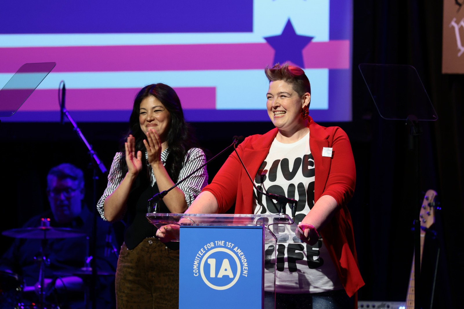 Photos/Videos: Broadway Inspirational Voices, Kayla Davion, Jenn Colella & More at RISE UP, SING OUT: A CONCERT FOR THE FIRST AMENDMENT Image