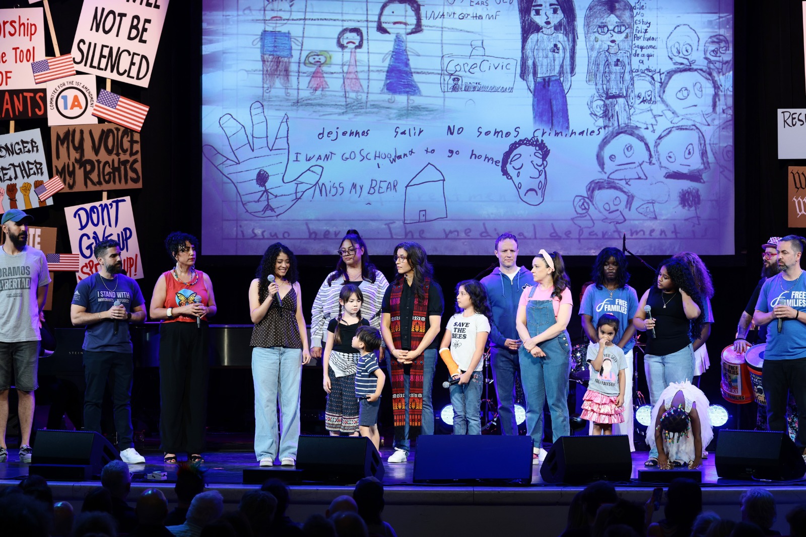 Photos/Videos: Broadway Inspirational Voices, Kayla Davion, Jenn Colella & More at RISE UP, SING OUT: A CONCERT FOR THE FIRST AMENDMENT Image
