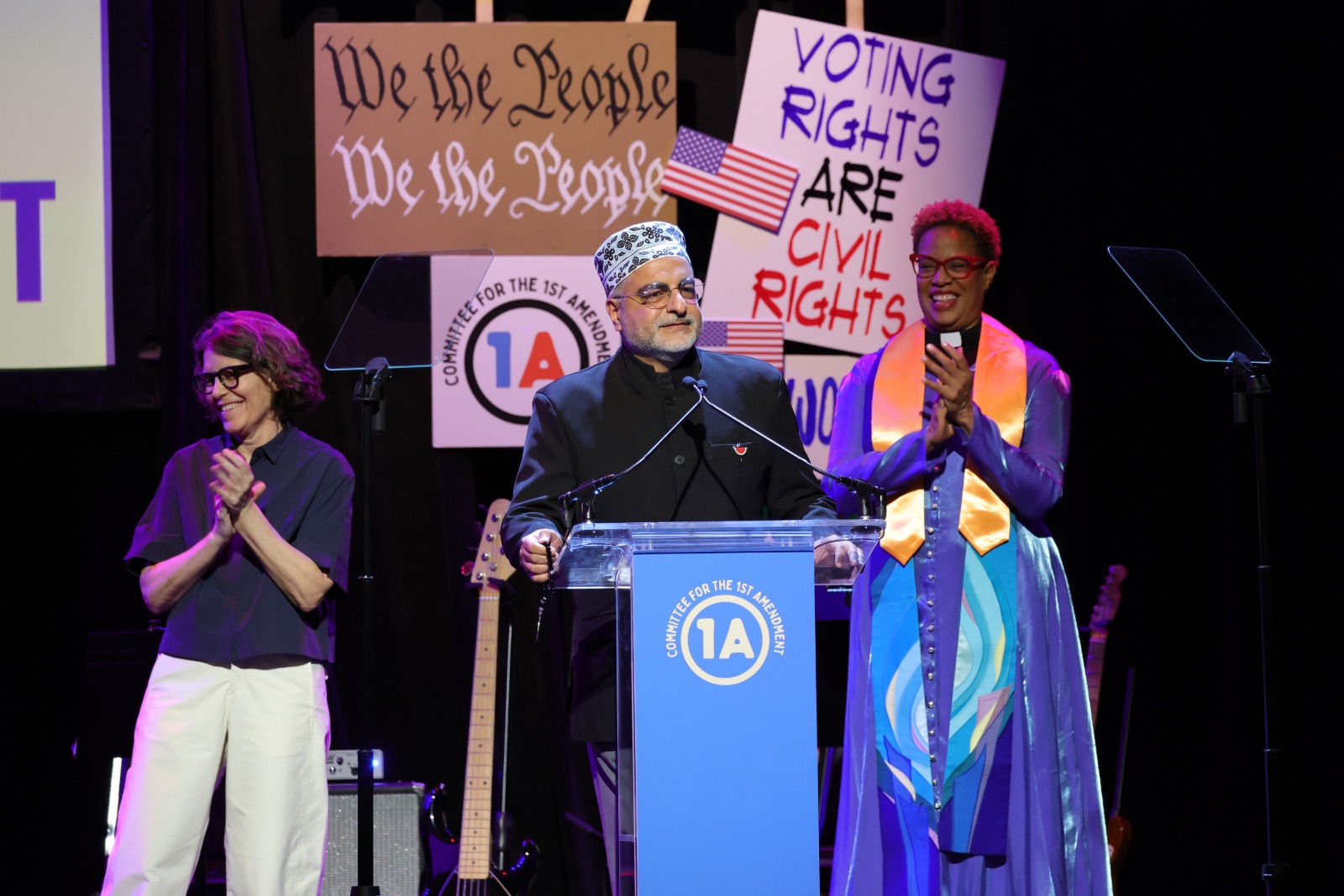 Photos/Videos: Broadway Inspirational Voices, Kayla Davion, Jenn Colella & More at RISE UP, SING OUT: A CONCERT FOR THE FIRST AMENDMENT Image
