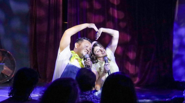 Photos: Marguerite Moreau Visits WET HOT A MUSICAL SUMMER Image