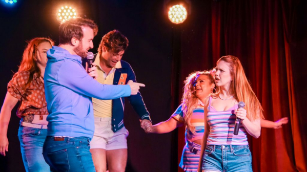 Photos: Marguerite Moreau Visits WET HOT A MUSICAL SUMMER Image