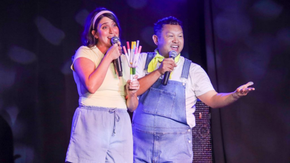 Photos: Marguerite Moreau Visits WET HOT A MUSICAL SUMMER Image