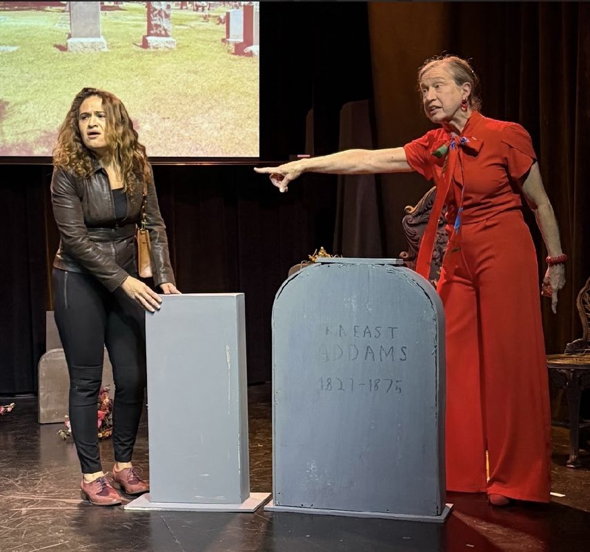 Review: AMAZING GRAVES Sets Two Short Plays Inside the Same Cemetery Image