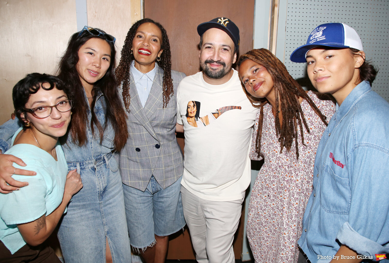 Photos: Lin-Manuel Miranda Visits Eisa Davis at ||: GIRLS :||: CHANCE :||: MUSIC :|| Image
