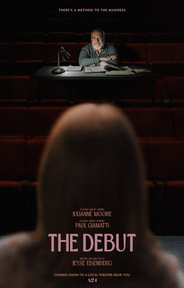 Teaser Posters Revealed for Jesse Eisenberg Musical Comedy THE DEBUT; Trailer Coming This Week Image