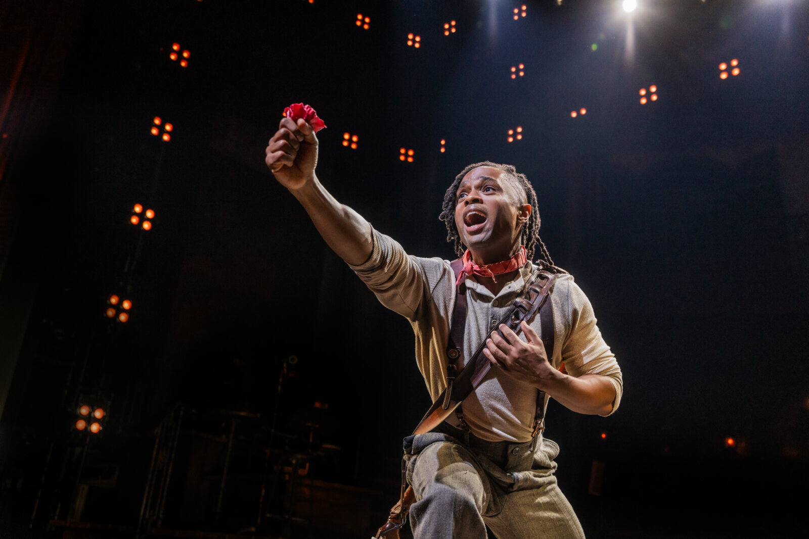Photos: First Look at John-Michael Lyles as Orpheus in HADESTOWN Image