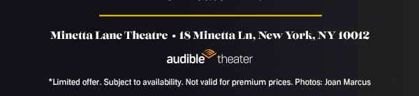 Minetta Lane Theatre 18 Minetta Ln, New York, NY