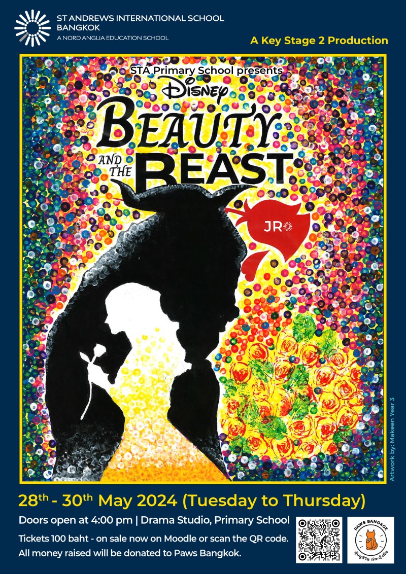 Get your tickets now for the Primary Production of Beauty and the Beast! 